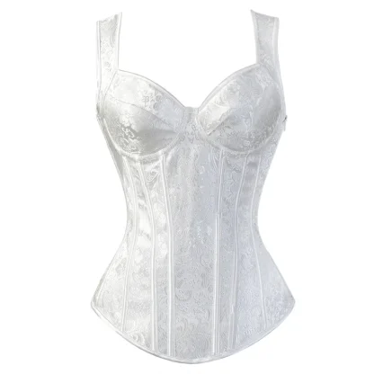 Plus Size Lace-up Bustier Corsets - Image 5