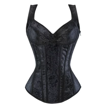Plus Size Lace-up Bustier Corsets