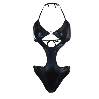 Sexy Cutout Black Bodysuit - Image 6