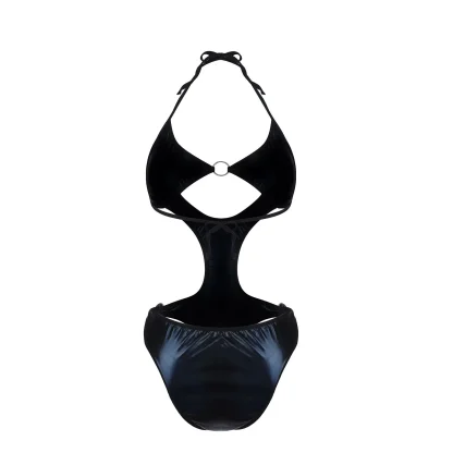 Sexy Cutout Black Bodysuit - Image 5