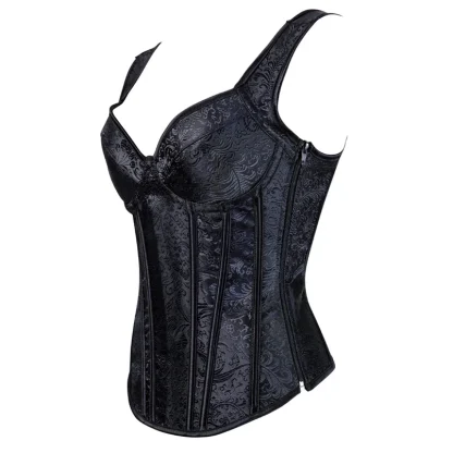 Plus Size Lace-up Bustier Corsets - Image 2