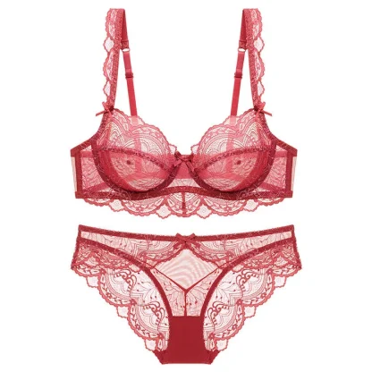 Ultra-thin Sheer Lingerie Set - Image 5