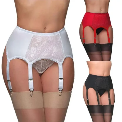 High-waist Multi-strap Garter Belts - Image 6