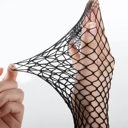 Sexy Fishnet Black Pantyhose - Image 5