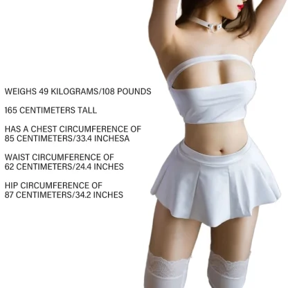 Sexy Micro Skirt Black Lingerie Set - Image 6