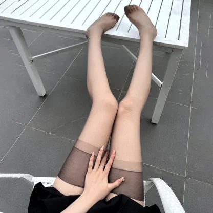 See-through Mesh Thigh-highs - Image 2