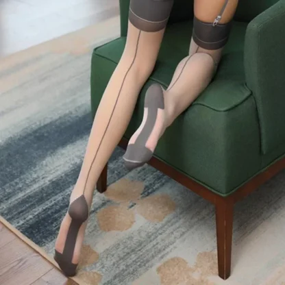 Transparent Seamless Thigh-highs - Image 2