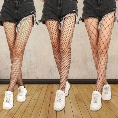 Sexy Fishnet Black Pantyhose - Image 7