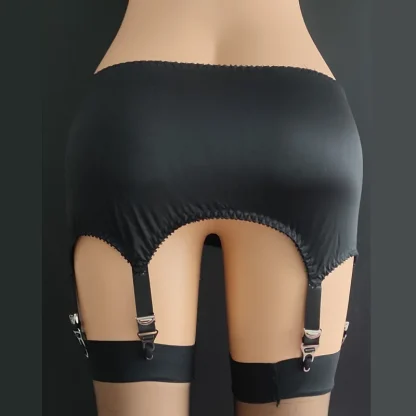 Mini Bowknot Solid Garter Belt - Image 3