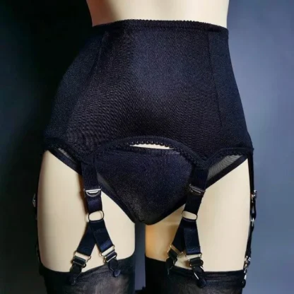 Multi Claw Solid Garter Belt - Image 3