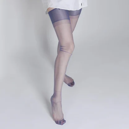 See-through Mesh Thigh-highs - Image 6