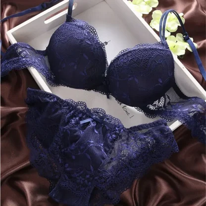 Sexy Black Sheer Lace Lingerie - Image 5
