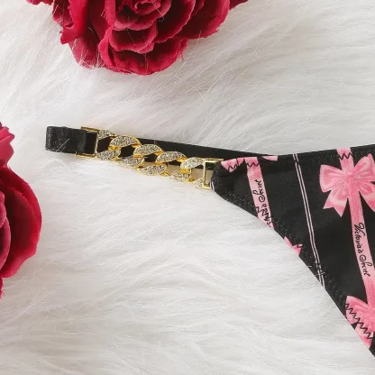 High Cut Black Thongs - Image 5