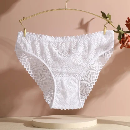 See-through Lace Black Panty - Image 5