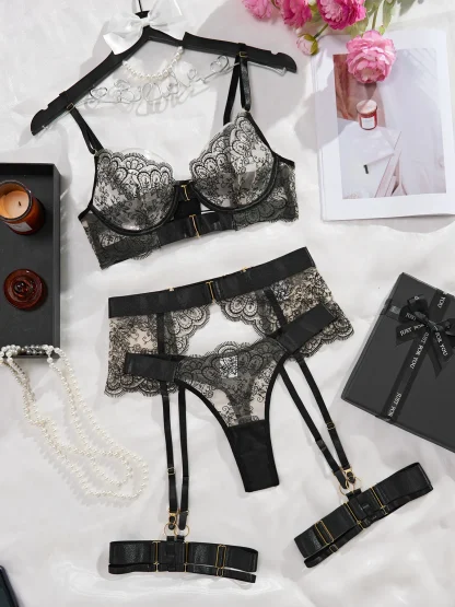 Erotic See-through Lingerie Set - Image 7