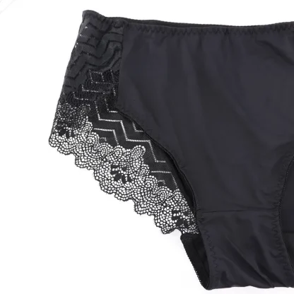 Seamless Plus Size Black Panties - Image 4