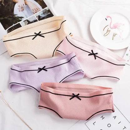 Casual Bowknot Panties - Image 7