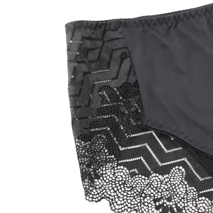 Seamless Plus Size Black Panties - Image 5