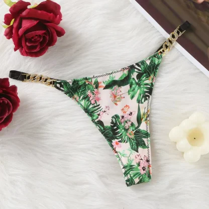 High Cut Black Thongs - Image 3