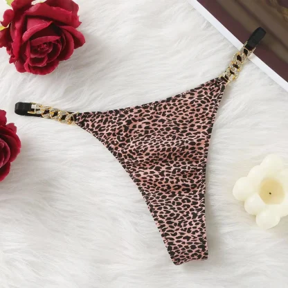 High Cut Black Thongs - Image 2