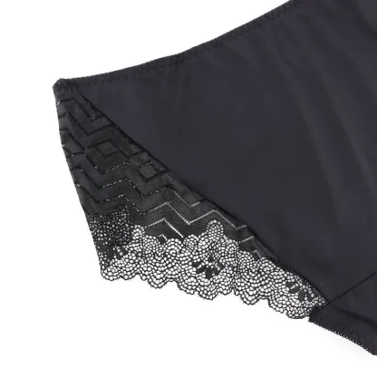 Seamless Plus Size Black Panties - Image 3